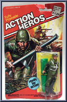 Hero #1 from Action Heros - Basic Series manufactured by Woolworth [Front]