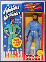 Action Jackson (Light Blue Outfit / Black Beard) Action Figure