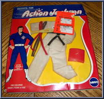 Karate from Action Jackson - Sports Outfits manufactured by Mego [Front]