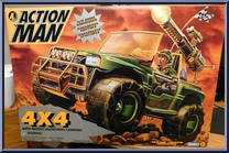 4x4 (with Missile Launching Cannon) from Action Man - Vehicles manufactured by Hasbro [Front]