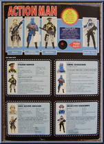 Snake-Eyes Commando from Action Man - G.I. Joe manufactured by Hasbro [Back]