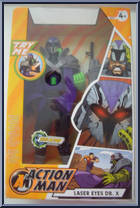 Laser Eyes Dr. X from Action Man - Basic Series manufactured by Hasbro [Front]