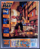 Power Arm Ninja from Action Man - Basic Series manufactured by Hasbro [Back]