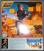 Rapid Fire from Action Man - Basic Series manufactured by Hasbro [Back]