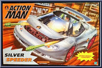 Silver Speeder from Action Man - Vehicles manufactured by Hasbro [Front]