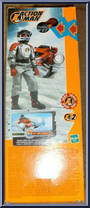 Snowball Mobile Fire Rider (Polar Scooter Pilote) from Action Man - Basic Series manufactured by Hasbro [Back]
