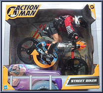 Street Biker from Action Man - Vehicles manufactured by Hasbro [Front]