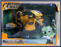 Super Speed Bike (Moto Ninja) from Action Man - Vehicles manufactured by Hasbro [Front]