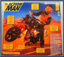 Super X Dirt Bike from Action Man - Vehicles manufactured by Hasbro [Back]
