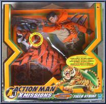 Tiger Strike from Action Man - X-Missions manufactured by Hasbro [Front]