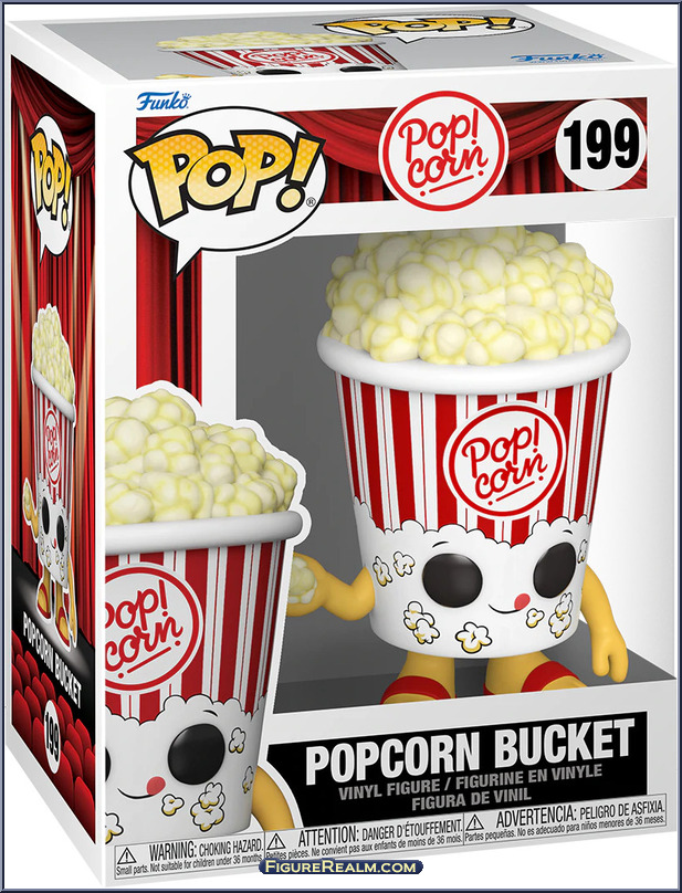 Popcorn Bucket Ad Icons Pop! Vinyl Figures Funko Action Figure