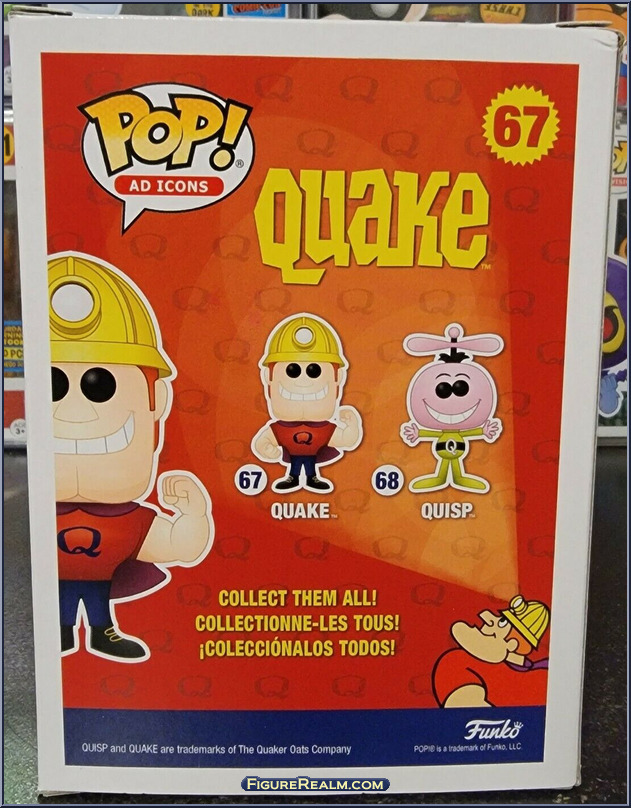 Quake Ad Icons Pop! Vinyl Figures Funko Action Figure