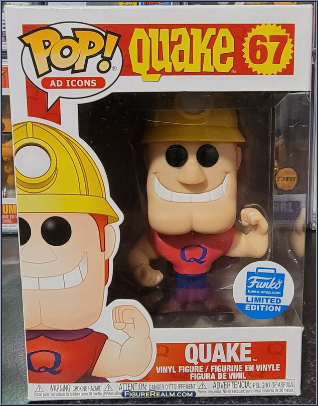 Quake Ad Icons Pop! Vinyl Figures Funko Action Figure