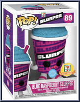 Blue Raspberry Slurpee (Glitter) from Ad Icons - Pop! Vinyl Figures manufactured by Funko [Front]