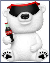 Coca-Cola Polar Bear (90s) from Ad Icons - Pop! Vinyl Figures manufactured by Funko [Loose]