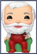 Coca-Cola Santa in Chair from Ad Icons - Pop! Vinyl Figures manufactured by Funko [Loose]