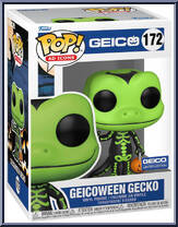 Geicoween Gecko (Green) from Ad Icons - Pop! Vinyl Figures manufactured by Funko [Front]