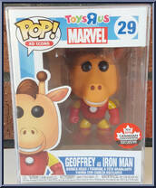 Geoffrey as Iron Man from Ad Icons - Pop! Vinyl Figures manufactured by Funko [Front]