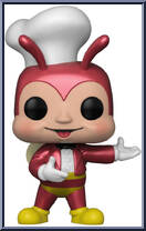 Jollibee (Metallic) from Ad Icons - Pop! Vinyl Figures manufactured by Funko [Loose]