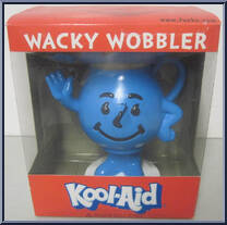 Kool-Aid Man (Blue) from Ad Icons - Wacky Wobblers manufactured by Funko [Front]