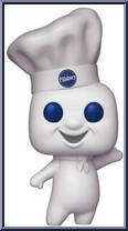 Pillsbury Doughboy from Ad Icons - Pop! Vinyl Figures manufactured by Funko [Loose]