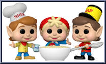 Snap, Crackle, & Pop (Rice Krispies) from Ad Icons - Pop! Moments manufactured by Funko [Loose]