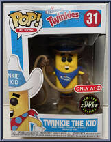 Twinkie the Kid (Glows in the Dark) (Brown Hat) from Ad Icons - Pop! Vinyl Figures manufactured by Funko [Front]