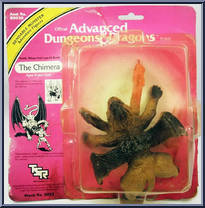 Chimera from Advanced Dungeons & Dragons - Bendable manufactured by LJN [Front]