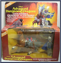 Good Destrier & Strongheart from Advanced Dungeons & Dragons - Mounts with Rider manufactured by LJN [Front]