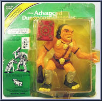 Odius Ogre & Book of Magic  from Advanced Dungeons & Dragons - PVC Figures manufactured by LJN [Front]