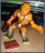 Odius Ogre & Book of Magic  from Advanced Dungeons & Dragons - PVC Figures manufactured by LJN [Loose]