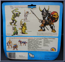 Orcs of the Broken Bone  from Advanced Dungeons & Dragons - PVC Figures manufactured by LJN [Back]