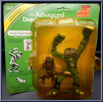 Terrible Troll & Goblin  from Advanced Dungeons & Dragons - PVC Figures manufactured by LJN [Front]