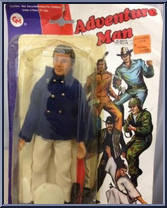 Adventure Man (Blue Coat) from Adventure Man - Basic Series manufactured by GM Toys [Front]
