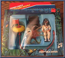 Deep Sea Diver from Adventure People - Basic Series manufactured by Fisher-Price [Front]