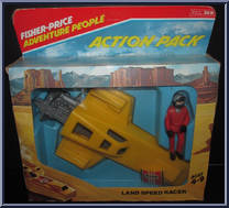 Land Speed Racer from Adventure People - Action Pack manufactured by Fisher-Price [Front]