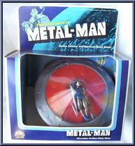 Space Saucer and Die Cast Metal Robot Action Figure