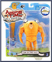 Finn in Jake Suit from Adventure Time - Basic Series manufactured by Jazwares [Front]