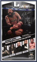 Brody King from AEW - Unmatched - Series  8 manufactured by Jazwares [Back]