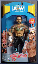 CM Punk (LJN Style) from AEW - Unmatched - Series  7 manufactured by Jazwares [Front]