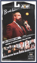 Mr. Brodie Lee from AEW - Unmatched - Series  6 manufactured by Jazwares [Back]