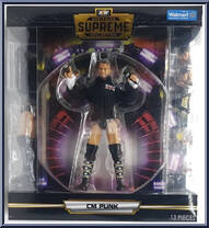 CM Punk from AEW - Unrivaled - Supreme manufactured by Jazwares [Front]