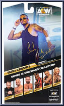 Isiah Kassidy from AEW - Unrivaled - Series 12 manufactured by Jazwares [Back]