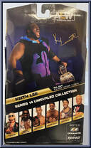 Keith Lee (White Jacket) (Rare Edition) from AEW - Unrivaled - Series 14 manufactured by Jazwares [Back]