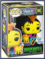 Queen Of Hearts (with King) (Black Light) from Alice in Wonderland - Pop! Vinyl Figures manufactured by Funko [Front]