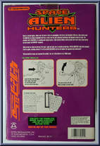Big Alien from Alien Hunters - Boxed manufactured by Trendmasters [Back]