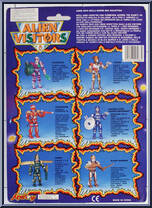 Black Barron from Alien Visitors - Basic Series manufactured by Ronchi Supertoys [Back]