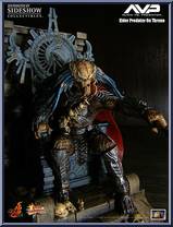 Elder Predator & Throne from Alien vs Predator - Alien vs Predator manufactured by Hot Toys [Loose]