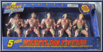 5-Pack from All Pro Wrestling - Basic Series manufactured by Polyfect [Front]