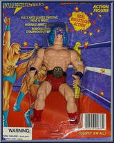 Wrestler (Red Shorts) from All Pro Wrestling - Basic Series manufactured by Polyfect [Front]
